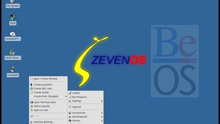 ZevenOS 6 - Для фанов BeOS,HaikuOS,ZevenOS