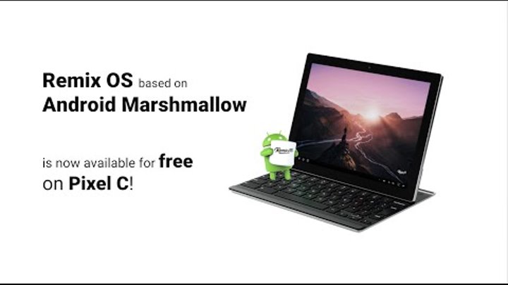 Remix OS on Pixel C
