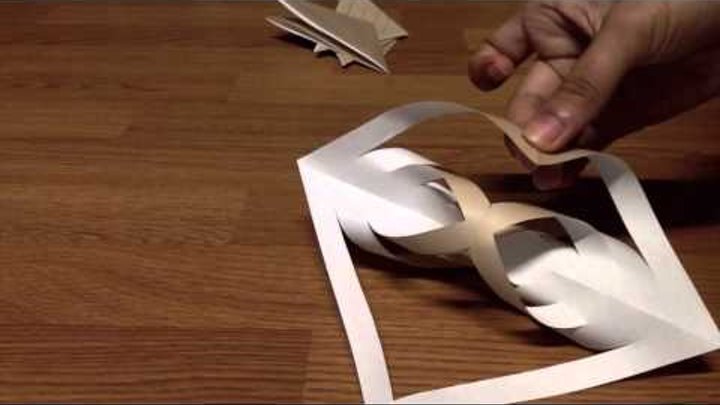 DIY: How to make a paper 3D Snowflake
