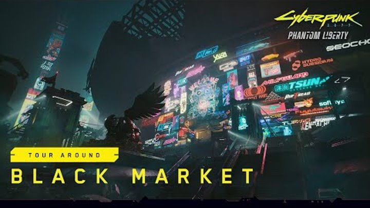 Cyberpunk 2077: Phantom Liberty — Tour around Black Market | Xbox Ga ...