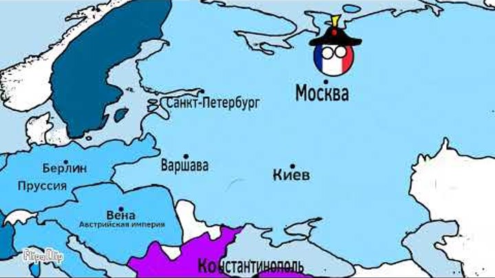 История России на карте за 10 минут. Lexich