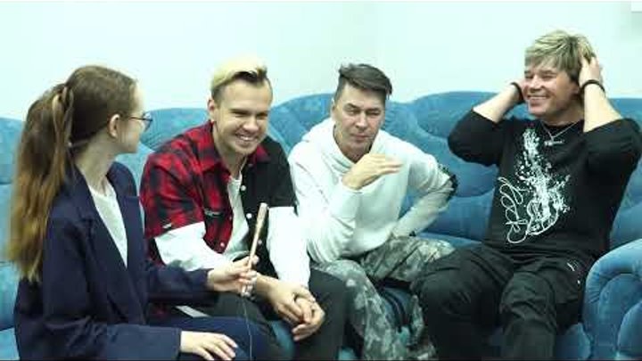 Группа На-на - интервью перед концертом в Самаре.