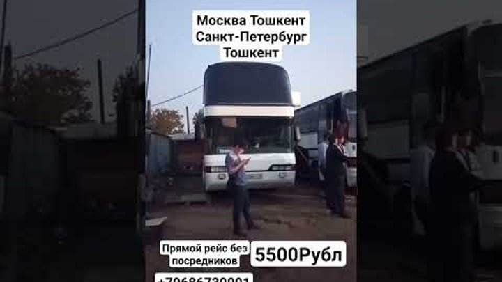 #tezkor #kunyangiliklari  москва-ташкент автобус санкт-петербург-таш ...