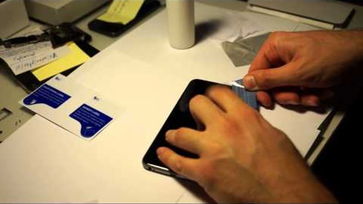 Как снять защитную пленку с айфона Как наклеить пленку на iPhone 6 Plus