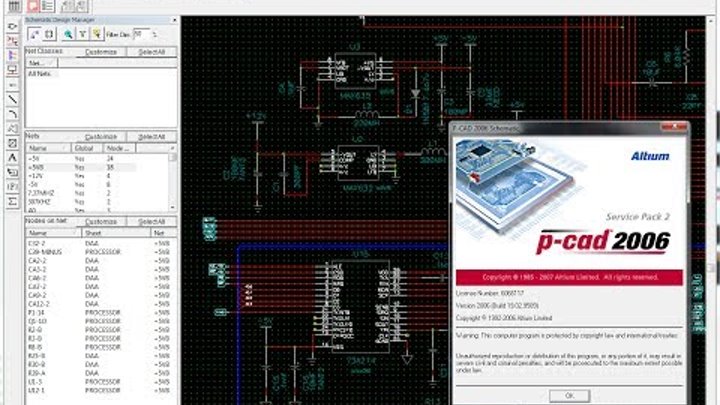 Altium Designer. Импорт проектов из P-CAD 2006