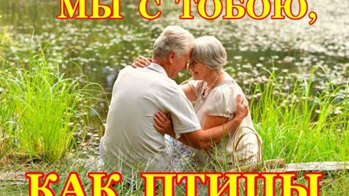 "МЫ С ТОБОЮ,КАК ПТИЦЫ"... ты,как прежде красивый, но уже с ...