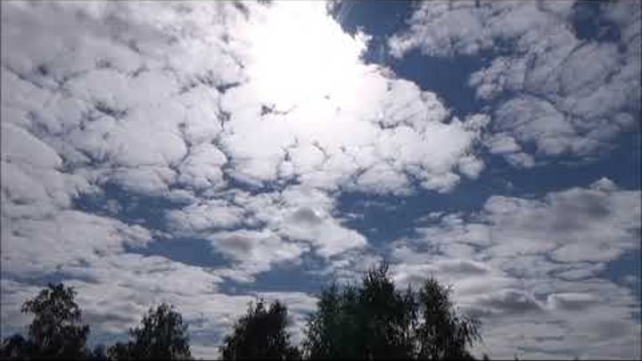 Красивый Timelapse облаков в Тамбове 11 сентября 2021!