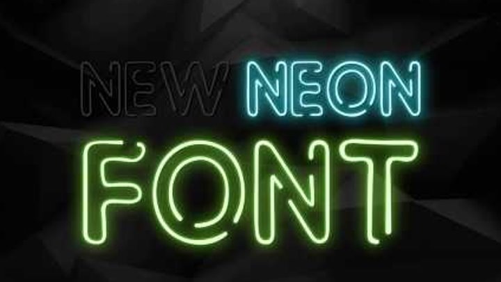 Neon animation text effect online maker