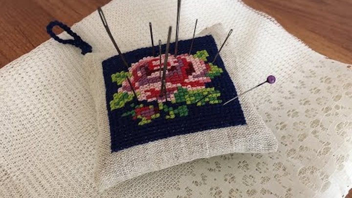 ПОДУШЕЧКА ДЛЯ ИГОЛОК. СВОИМИ РУКАМИ. КАК СШИТЬ. ПОДРОБНО.