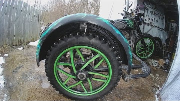 R16 на мотоцикл Урал