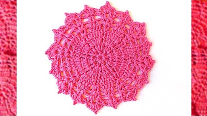 Вязание для начинающих.  Мотив крючком. How to crochet EASY for begi ...