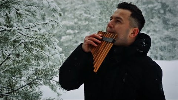 Моя сказочная Зимняя мелодия на Флейте Пана. Автор и исполнитель - А ...