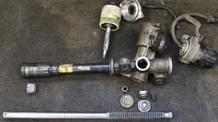 Ремонт рулевой рейки (Фото отчёт) часть № 1 Toyota Will VS, 1,5 л, 2002 года п