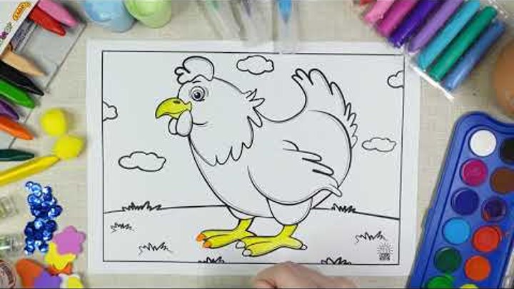 Printable coloring pages for kids - Birds