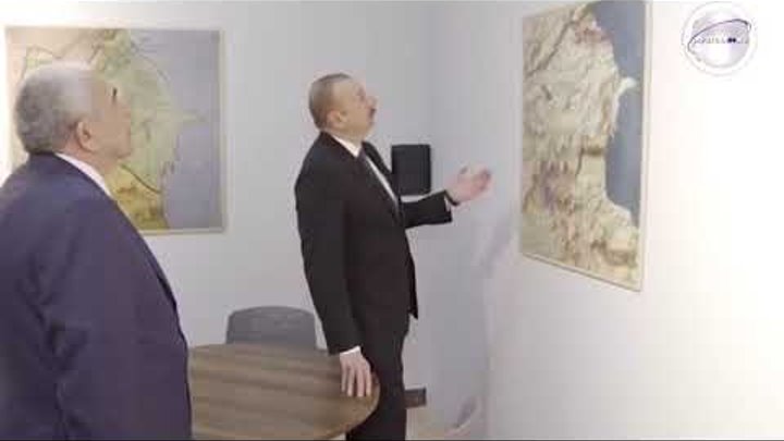 Ильхам Алиев разозлился, не найдя на «древнеазербайджанской» карте А ...