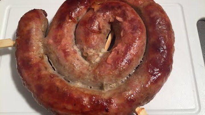 Украинская жареная колбаса    Ukrainische bratwurst