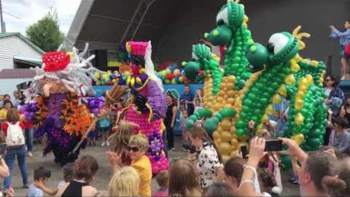 Первый фестиваль воздушных шаров 2018 в Казани