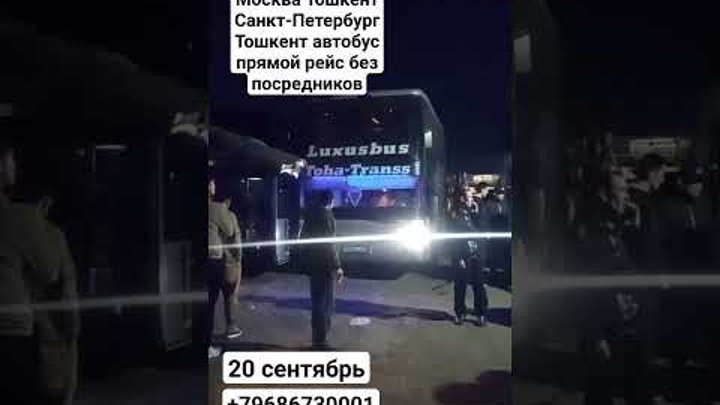 Москва Тошкент автобус Санкт-Петербург Тошкент автобус прямой рейс б ...
