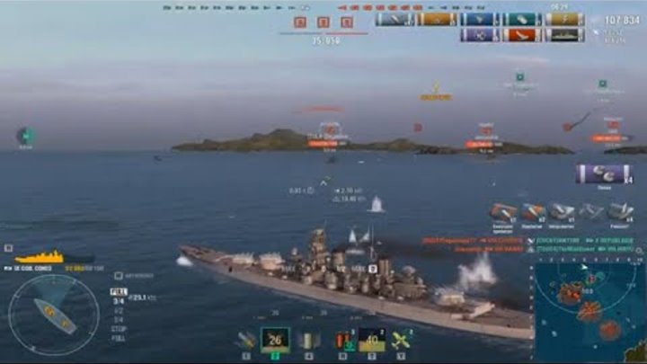 Советский линкор Советский Союз.Игра World Of Warships