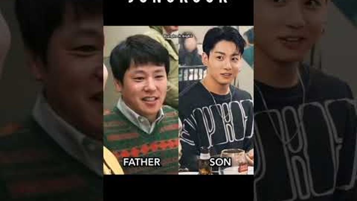 Jungkook & Father | #shorts | #bts | #jungkook | #btsjungkook |  ...