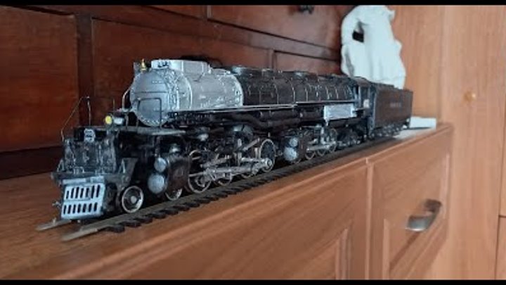 Big Boy Revell. ч.11. Переделываем леера и передок паровоза.