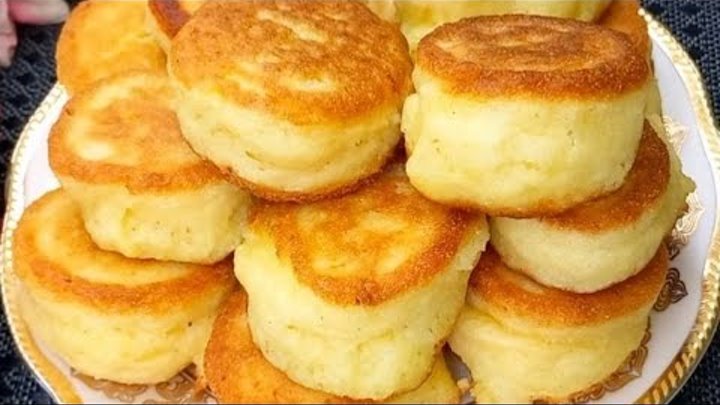 Панкейки без глютена с творогом