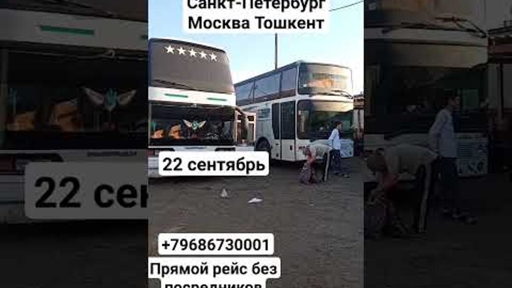 москва-ташкент автобус санкт-петербург-ташкент автобус #москва #ташк ...