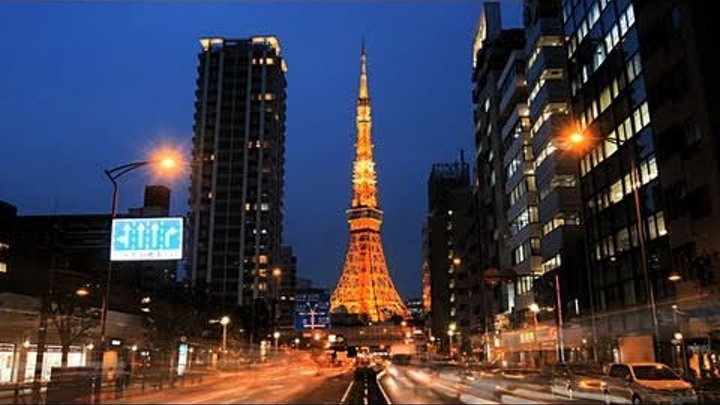 東京タワー ライトアップ  Tokyo Time Lapse - Tokyo Tower