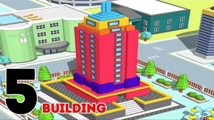 Idle Construction 3D #5 (Empire State Building) ALL LEVELS (Gameplay ...