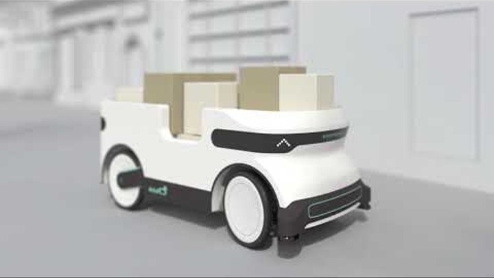 Ducktrain vehicle system for urban last-mile and industrial logistics