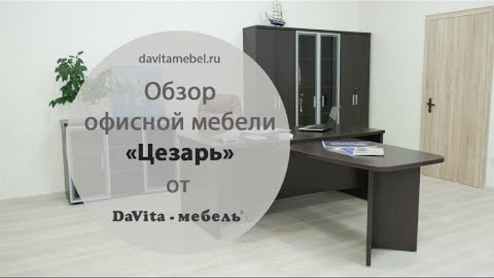 Обзор офисной мебели Цезарь от «DaVita-мебель»
