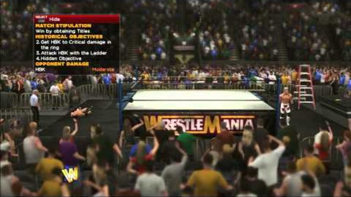 WWE 2K14 '30 Years Of WrestleMania' Wrestle Mania 10 Razor Ramon Vs ...