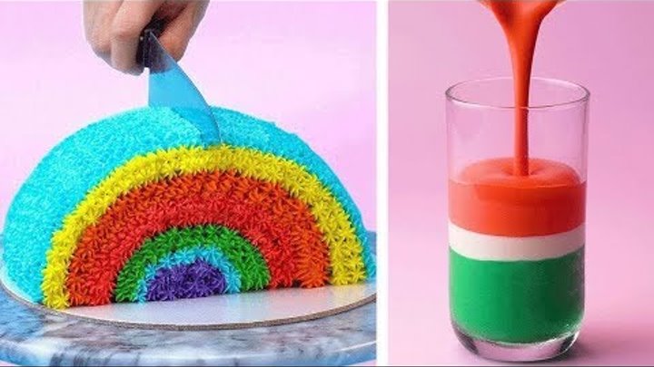 10+ Best Colorful Cake Decorating Tutorials | So Yummy Cake Decorati ...
