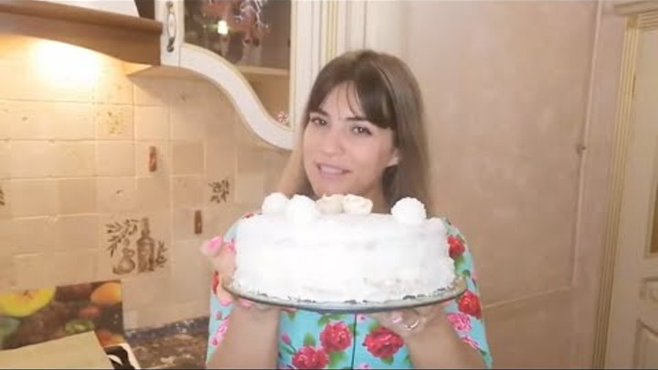 Торт Рафаэлло raffaello cake