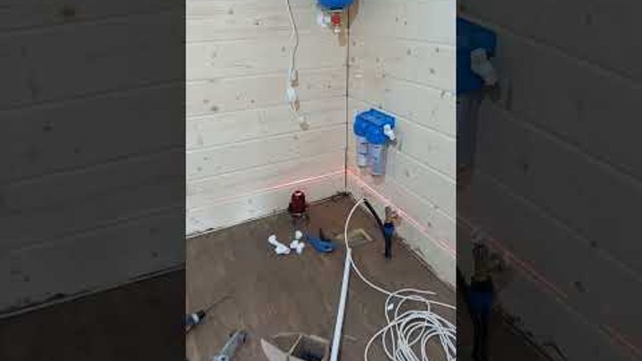 Обустройство водопровода из колодца в доме - Начало работ, разводка  ...