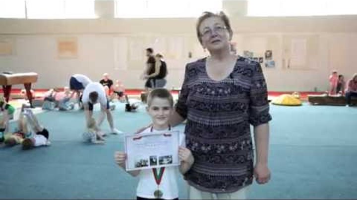 Тренер по гимнастике для детей в Минске. Отзыв.