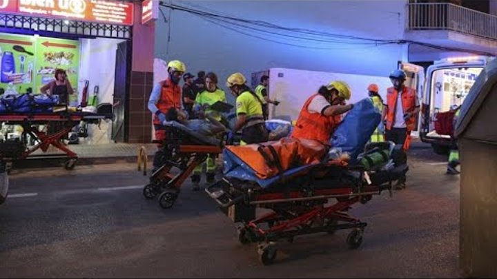 Обрушение здания на Мальорке: четверо погибших, более 20 пострадавших