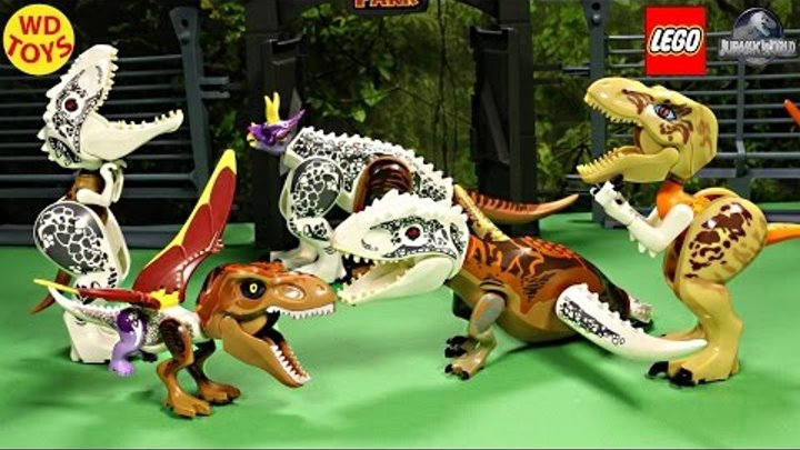 Lego jurassic hotsell world hybrid dinosaurs