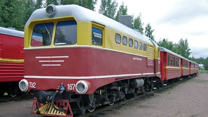 Малая Октябрьская / Saint-Petersburg children railway / Kleinbahn Sa ...