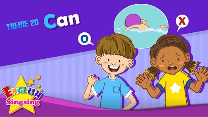 Theme 20. Can - Can you swim? | ESL Song & Story - Learning Engl ...