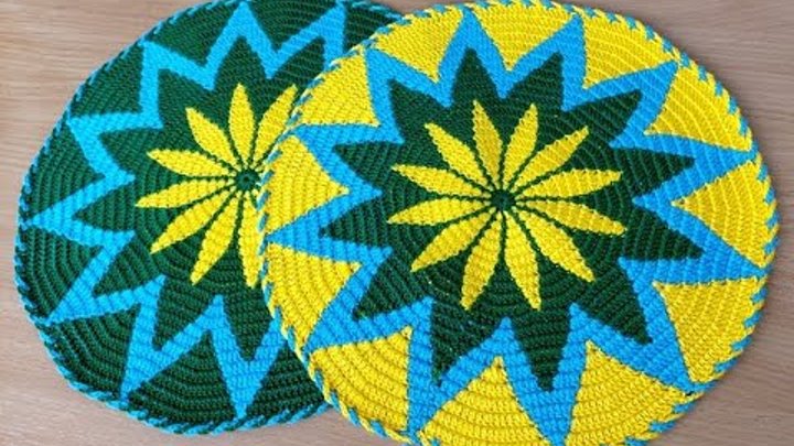 Салфетки из кругов