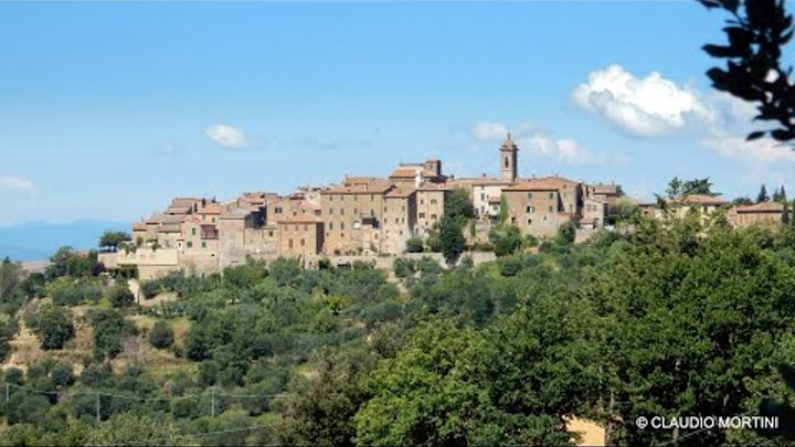 TOSCANA - CASTELMUZIO Borgo Medievale TUSCANY  4k