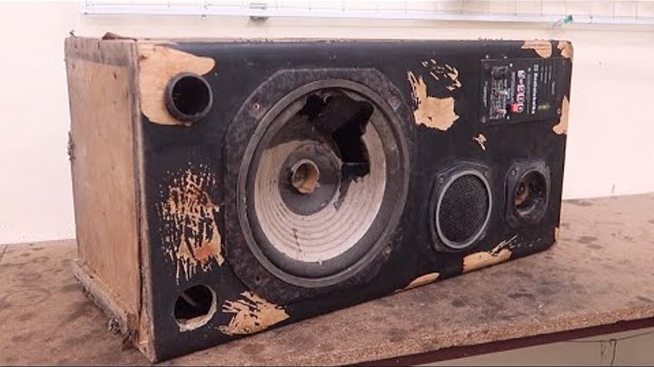 Restoration Ancient Cabinet Speakers | Reuse Antique Sounds