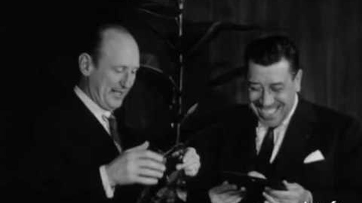 Photo De Presse Vintage – Fernandel, Bourvil & Frank Fernandel – Keystone 1963