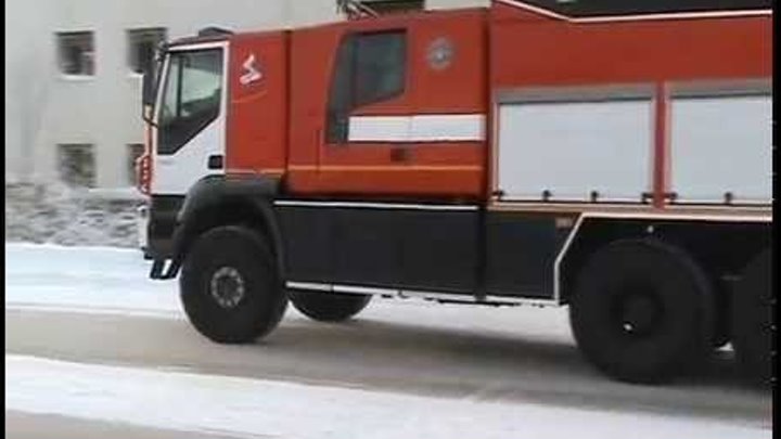 Ивеко трекер пожарный автомобиль