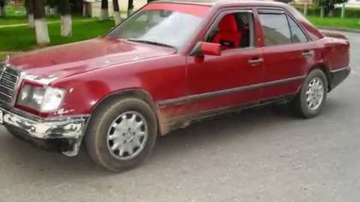 Ржавый Мерседес 124