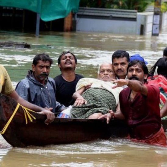 Индия переживает крупнейшее за 100 лет наводнение