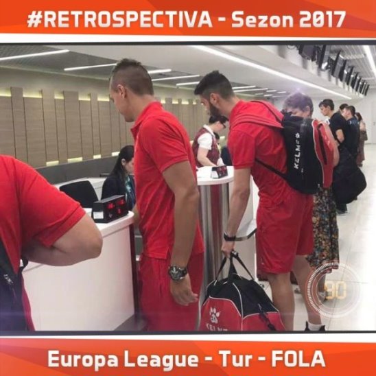 Retrospectiva 2017 - FOLA ESCH v MILSAMI ORHEI - Europa League