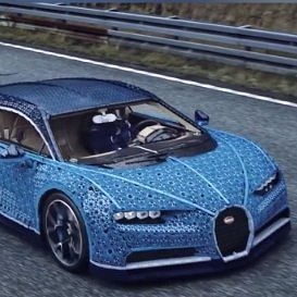 Bugatti из Lego