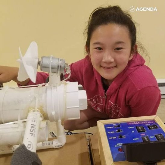 12-летняя девочка спасает океан